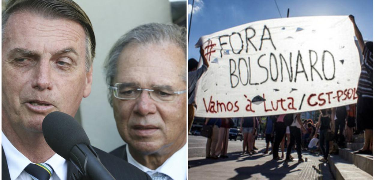 Paulo Guedes é uma fraude ainda maior que Bolsonaro (Foto: Esq.: Fabio Pozzebon - ABR) Paulo Guedes é uma fraude ainda maior que Bolsonaro