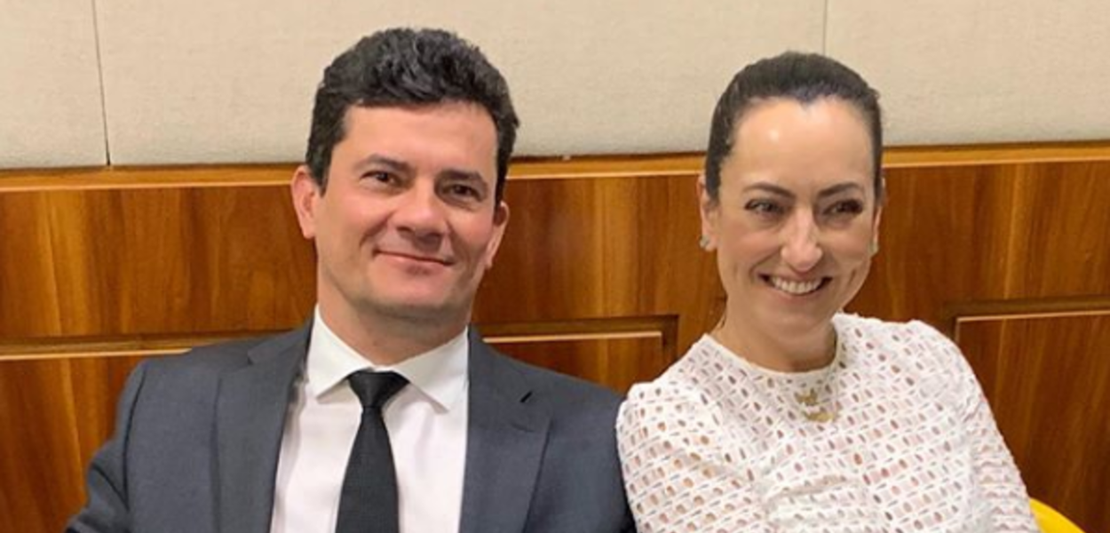 Sérgio Moro e Rosangela Moro (Foto: Reprodução/Instagram) Sérgio Moro e Rosangela Moro