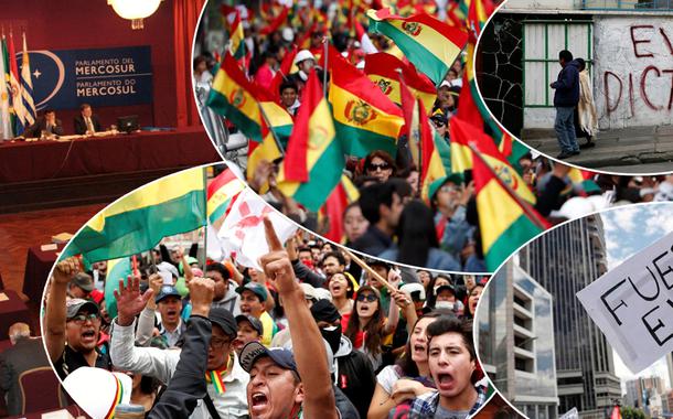 Parlasul condena golpe de estado na Bolívia Parlasul condena golpe de estado na Bolívia