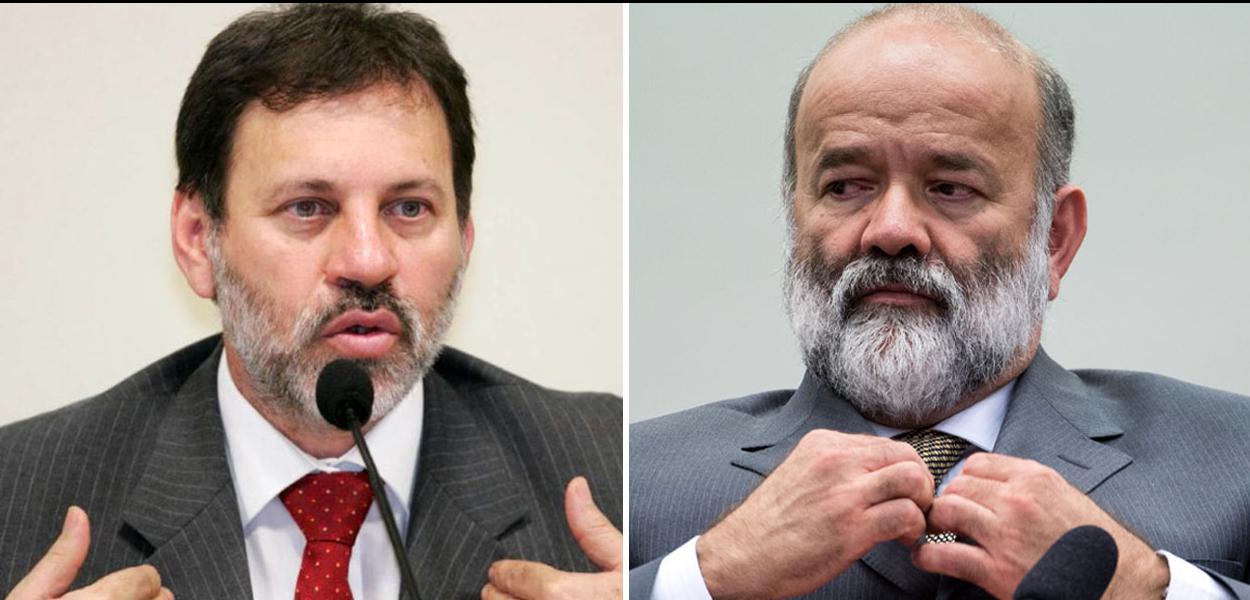 Delúbio Soares e João Vaccari Neto Delúbio Soares e João Vaccari Neto