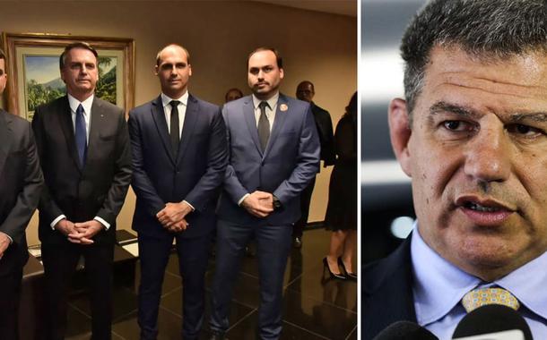 Clã Bolsonaro e Gustavo Bebianno Clã Bolsonaro e Gustavo Bebianno