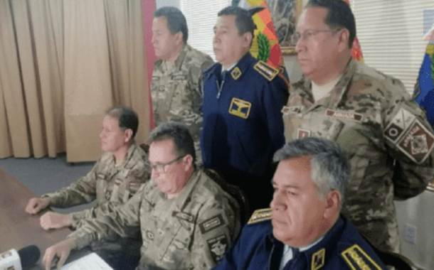 Bolívia, Forças Armadas (Foto: Telesur) Bolívia, Forças Armadas