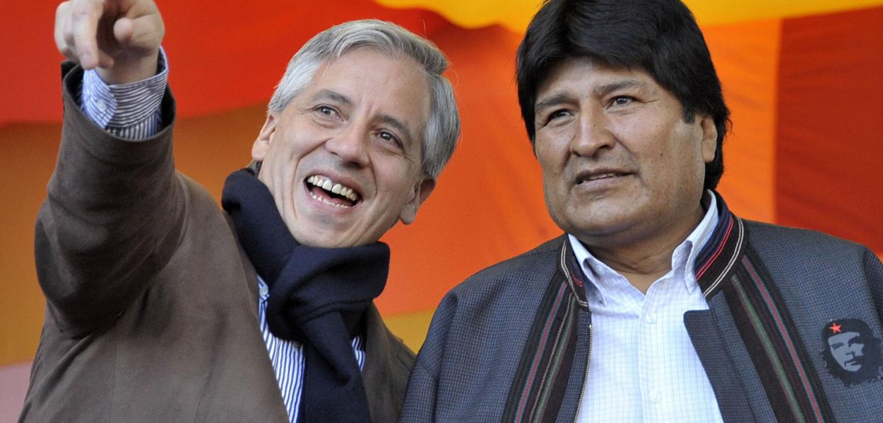 Alvaro García Linera e Evo Morales Alvaro García Linera e Evo Morales