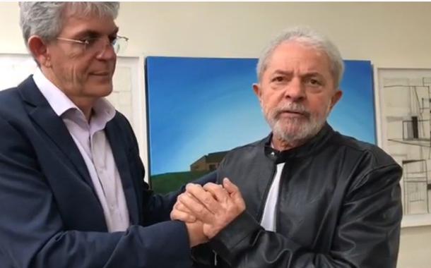 Lula e o ex-governador da Paraíba Ricardo Coutinho (Foto: Reprodução) Lula e o ex-governador da Paraíba Ricardo Coutinho