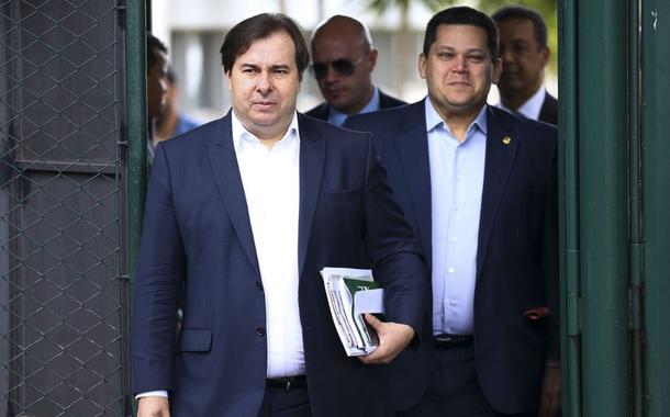 Rodrigo Maia e Davi Alcolumbre (Foto: Marcelo Camardo/Ag.Brasil) Rodrigo Maia e Davi Alcolumbre