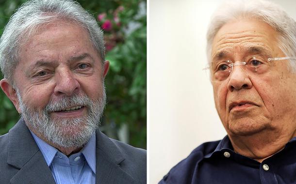 Lula e FHC Lula e FHC