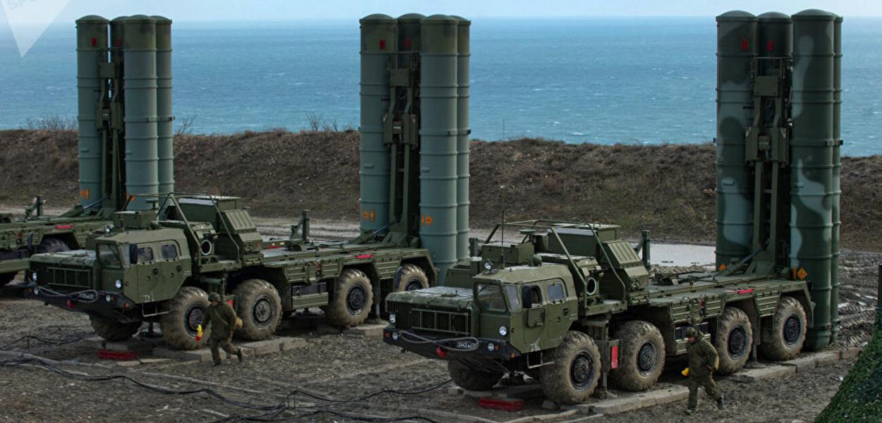 Sistema S-400 russo (Foto: Sputnik / Sergei Malgavko) Sistema S-400 russo