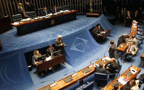 Plenário do Senado Federal, durante sessão deliberativa ordinária de votação da cessão onerosa do pré-sal (Foto: Fabio Rodrigues Pozzebom/Agência) Plenário do Senado Federal, durante sessão deliberativa ordinária de votação da cessão onerosa do pré-sal