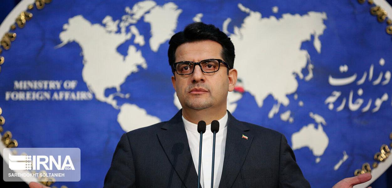 Abbas Mousavi, porta-voz iraniano (Foto: Sputmik) Abbas Mousavi, porta-voz iraniano