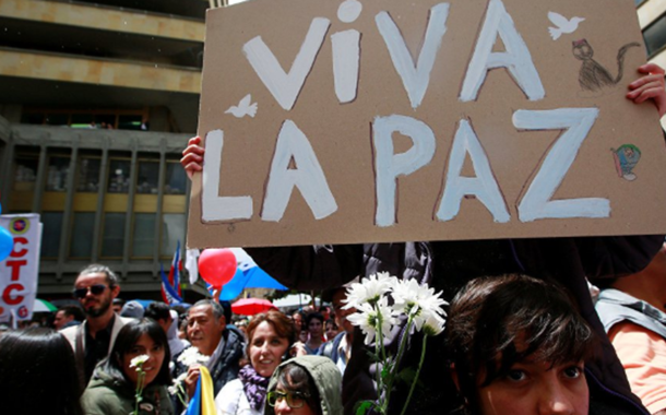 População colombiana quer mudanças e paz (Foto: Divulgação) População colombiana quer mudanças e paz