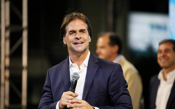 Lacalle Pou, presidente eleito do Uruguai (Foto: Reuters) Lacalle Pou, presidente eleito do Uruguai