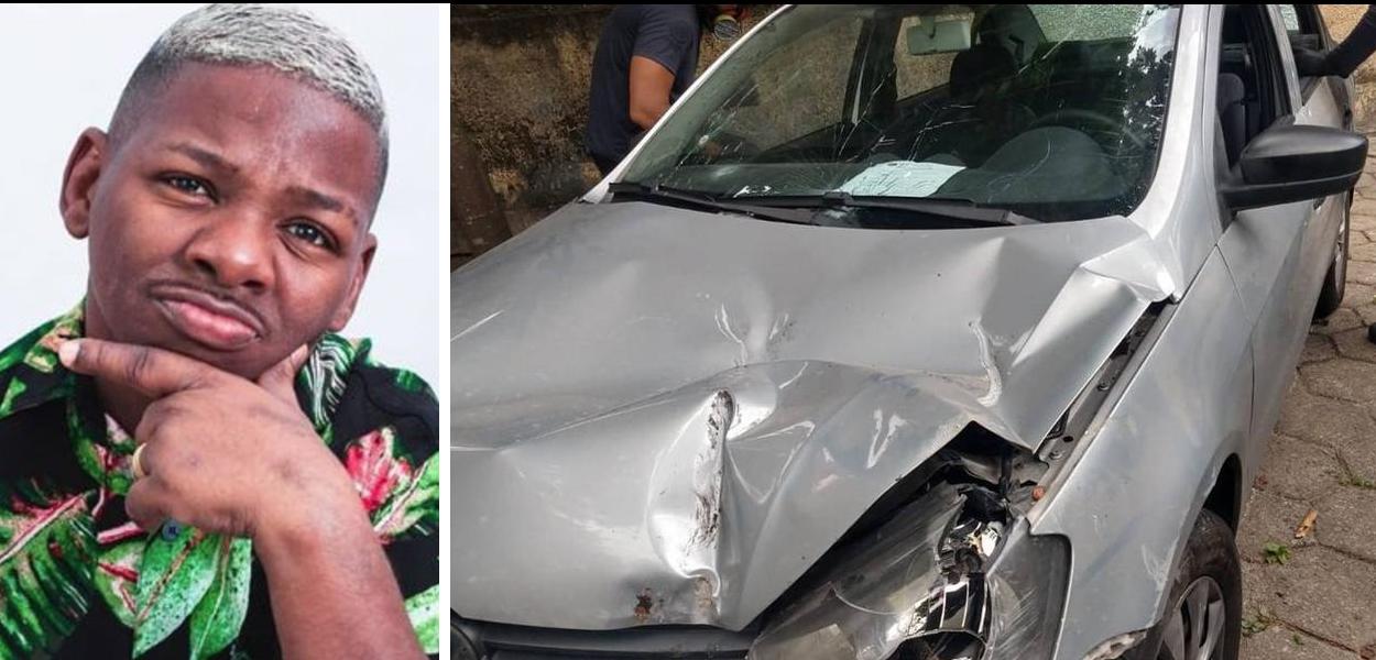 Diego Bunitinho estava dentro de um carro quando foi baleado www.brasil247.com - Diego Bunitinho estava dentro de um carro quando foi baleado