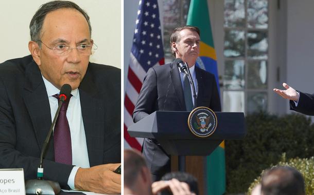 Marco Polo Mello Lopes, Jair Bolsonaro e Donald-Trump Marco Polo Mello Lopes, Jair Bolsonaro e Donald-Trump