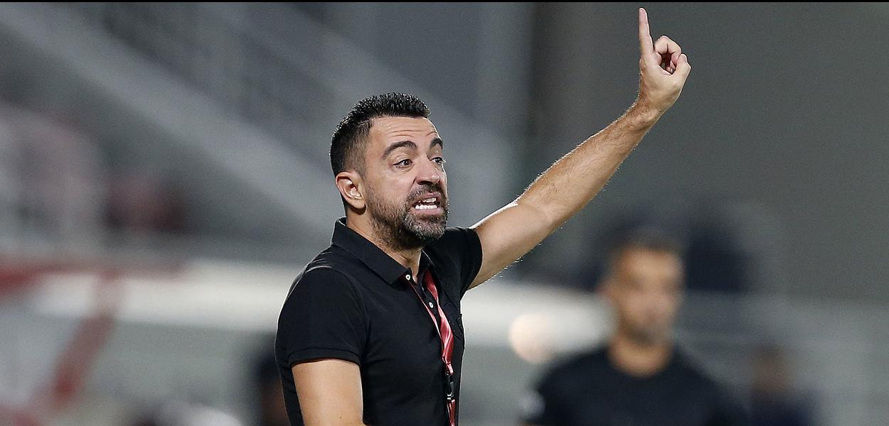 Xavi (Foto: Reprodução / Site Oficial do Al-Sadd) Xavi