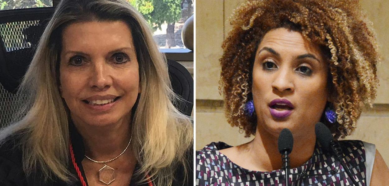 Marília Castro Neves e Marielle Franco (Foto: Divulgação) Marília Castro Neves e Marielle Franco