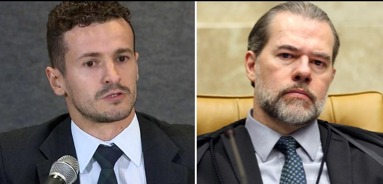 Procurador Roberto Pozzobon e ministro Dias Toffoli (STF) (Foto: Reprodução | STF) Procurador Roberto Pozzobon e ministro Dias Toffoli (STF)