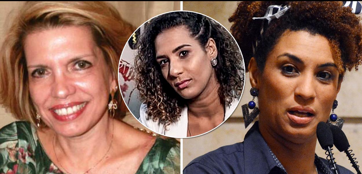 Irmã de Marielle Franco critica desembargadora por fake news (Foto: Reprodução | Divulgação | ABR) Irmã de Marielle Franco critica desembargadora por fake news