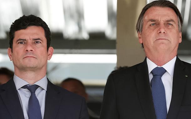 Sergio Moro e Jair Bolsonaro (Foto: Marcos Correa/PR) Sergio Moro e Jair Bolsonaro