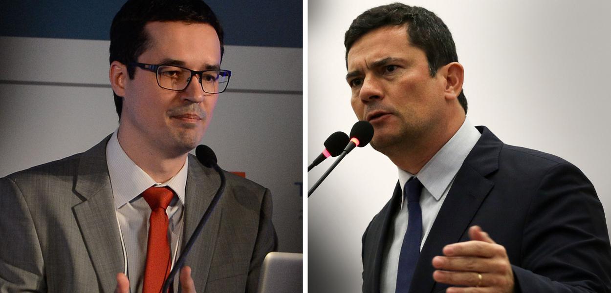 Deltan Dallagnol e Segio Moro (Foto: ABr) Deltan Dallagnol e Segio Moro