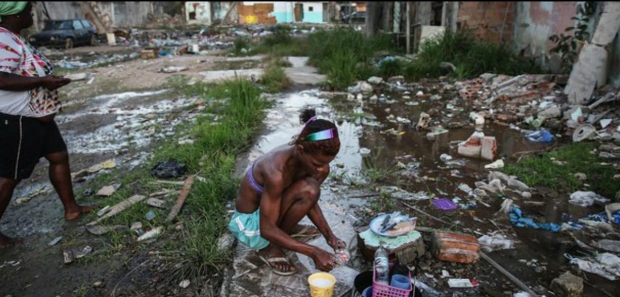 pobreza miseria (Foto: AGÊNCIA BRASIL) pobreza miseria