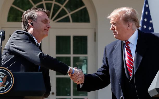 Bolsonaro e Trump (Foto: Alan Santos/PR) Bolsonaro e Trump