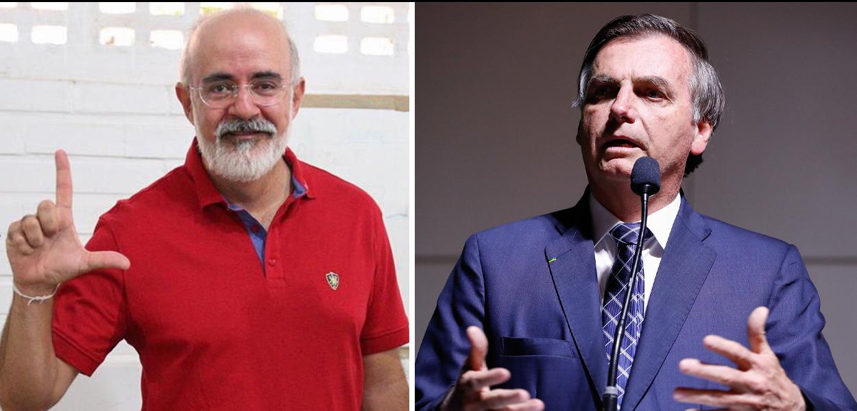 Alexandre Motta e Jair Bolsonaro (Foto: Reprodução | Alan Santos/PR) Alexandre Motta e Jair Bolsonaro