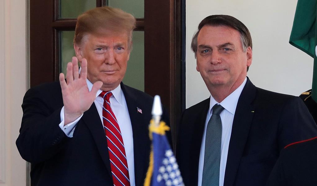 O que é bom para Bolsonaro não é bom para o Brasil (Foto: REUTERS/Carlos Barria) O que é bom para Bolsonaro não é bom para o Brasil