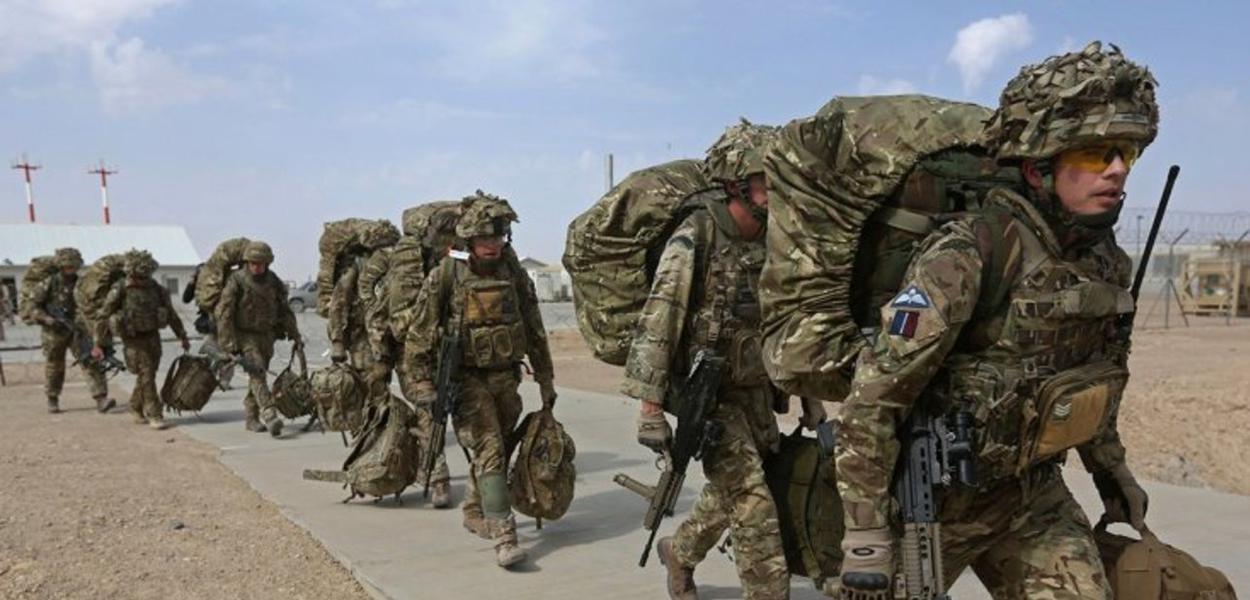 Exército britânico (Foto: Reuters) Exército britânico