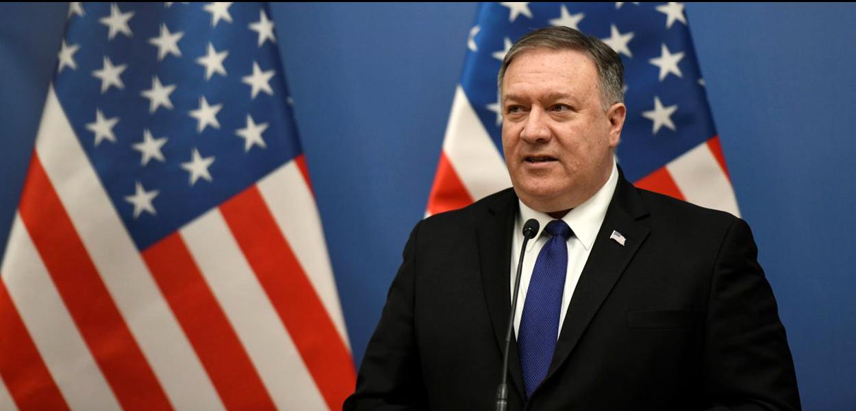 O secretário de Estado dos EUA, Mike Pompeo (Foto: REUTERS / Tamas Kaszas) O secretário de Estado dos EUA, Mike Pompeo