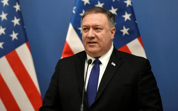 O secretário de Estado dos EUA, Mike Pompeo (Foto: REUTERS / Tamas Kaszas) O secretário de Estado dos EUA, Mike Pompeo