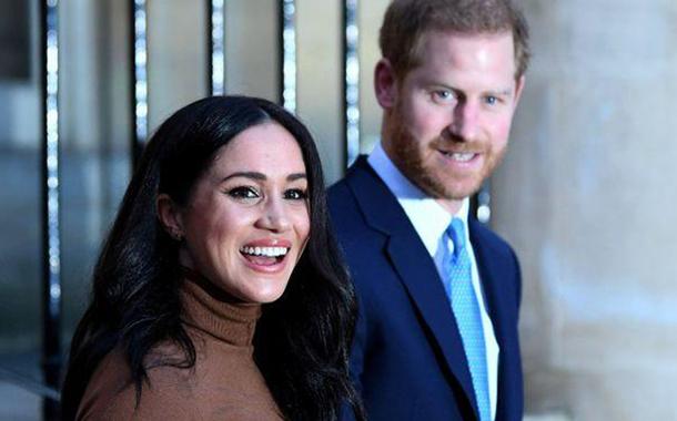 Príncipe Harry e sua esposa, Meghan Markle (Foto: Daniel Leal-Olivas/Pool via REUTERS) Príncipe Harry e sua esposa, Meghan Markle