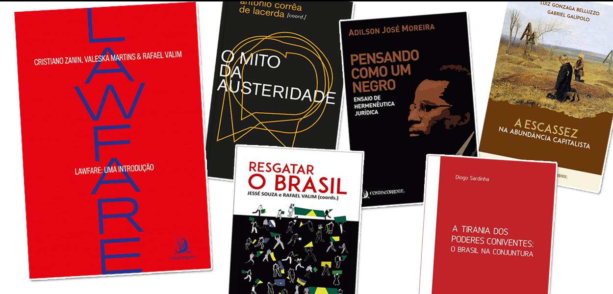 Livros com descontos oferecidos pelas Editoras Contracorrente e 247. (Foto: Divulgação) Livros com descontos oferecidos pelas Editoras Contracorrente e 247.