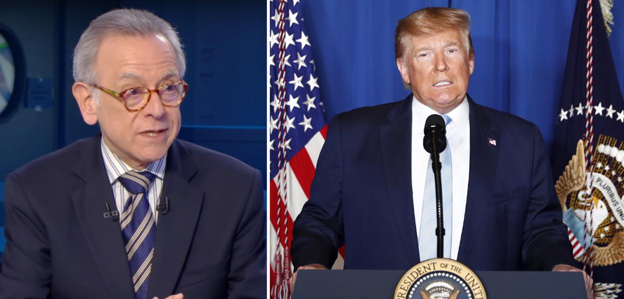 José Bustani e Donald Trump (Foto: Reprodução | Reuters) José Bustani e Donald Trump