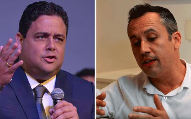 Felipe Santa Cruz e Roberto Alvim (Foto: Fabio Rodrigues Pozzebom/Agência Brasil - YouTube/Reprodução) Felipe Santa Cruz e Roberto Alvim