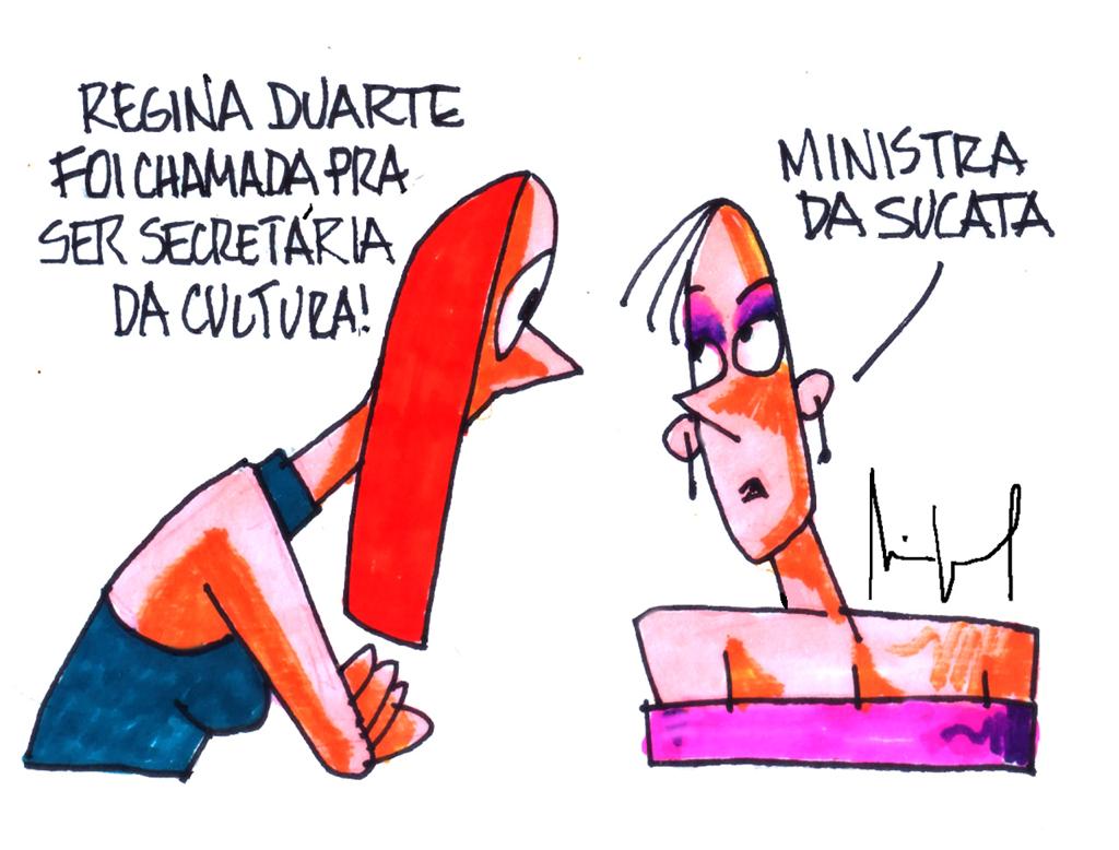 A namoradinha (Foto: Miguel Paiva) www.brasil247.com - { imgCaption }}