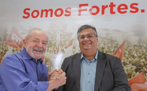 Lula e Flavio Dino (Foto: Ricardo Stuckert) Lula e Flavio Dino