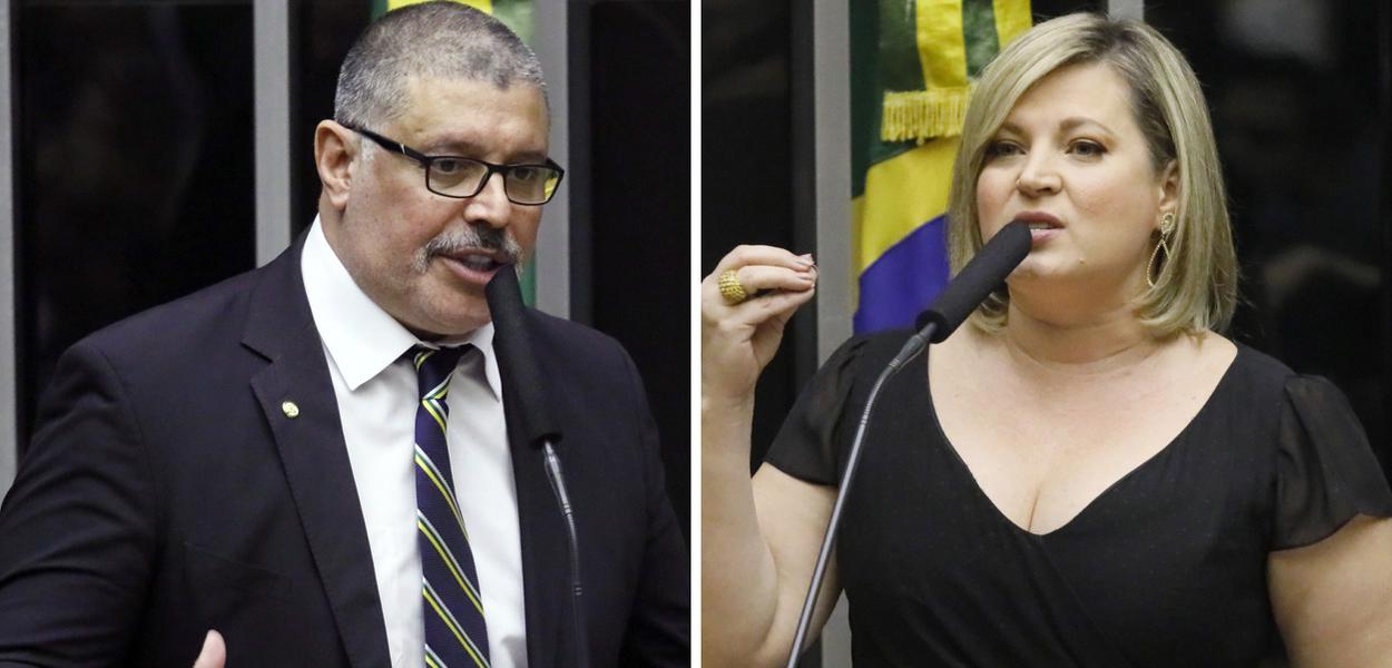 Alexandre Frota e Joice Hasselmann (Foto: Câmara dos Deputados) Alexandre Frota e Joice Hasselmann