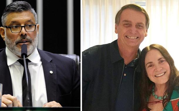 Alexandre Frota, Jair Bolsonaro e Regina Duarte (Foto: Agência Brasil | Divulgação) Alexandre Frota, Jair Bolsonaro e Regina Duarte