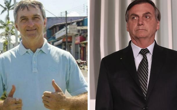 Renato Bolsonaro e Jair Bolsonaro (Foto: Reprodução | Marcos Corrêa/PR) Renato Bolsonaro e Jair Bolsonaro
