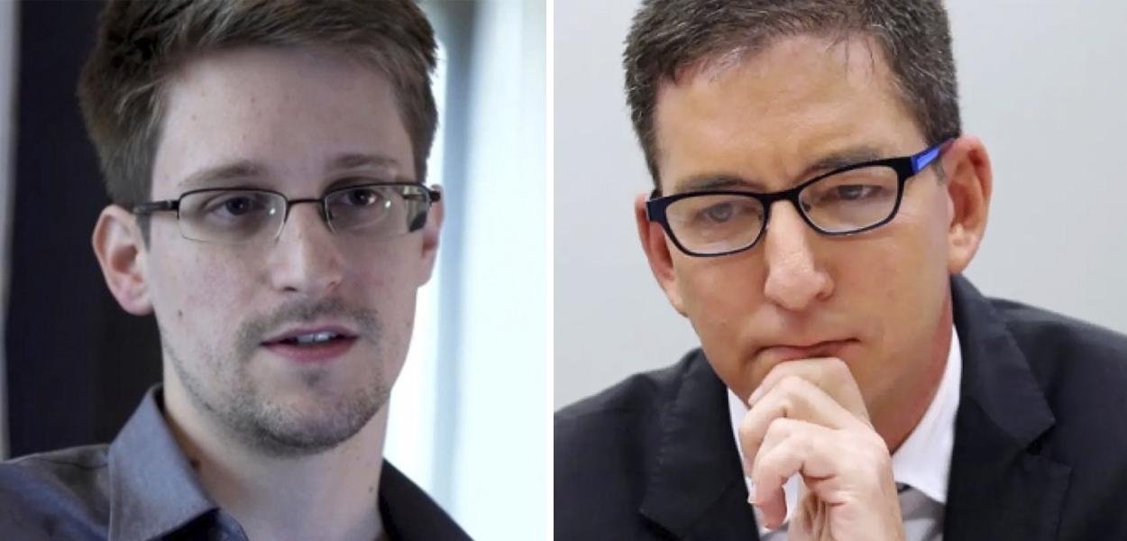 Edward Snowden diz que acusações contra Glenn Greenwald são ameaça ao jornalismo no Brasil. (Foto: Reuters | Reprodução) Edward Snowden diz que acusações contra Glenn Greenwald são ameaça ao jornalismo no Brasil.