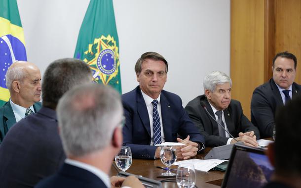 Reunião com secretários estaduais de Segurança sem a presença de Sérgio Moro (Foto: Carolina Antunes/PR) Reunião com secretários estaduais de Segurança sem a presença de Sérgio Moro