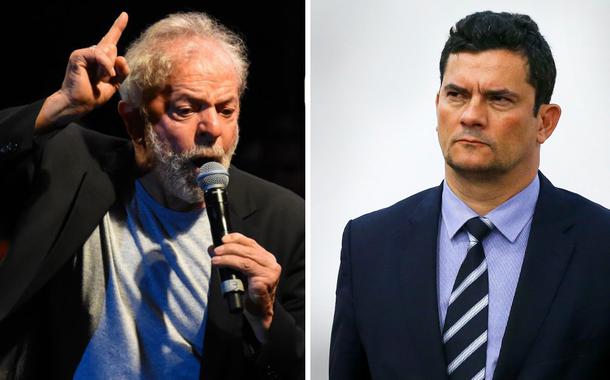 Lula e Sérgio Moro (Foto: Edilson Junior | Marcelo Camargo/Agência Brasil) Lula e Sérgio Moro