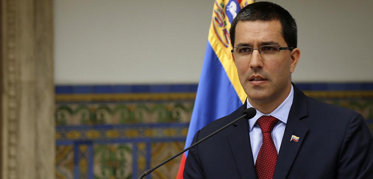 Ministro das Relações Exteriores da Venezuela, Jorge Arreaza (Foto: Governo da Venezuela) Ministro das Relações Exteriores da Venezuela, Jorge Arreaza