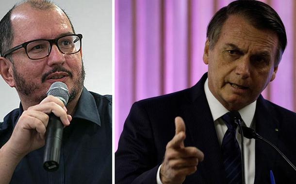 Celso Rocha de Barros e Jair Bolsonaro (Foto: Reprodução | PR) Celso Rocha de Barros e Jair Bolsonaro