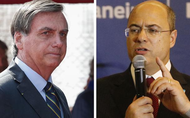 Jair Bolsonaro e Wilson Witzel (Foto: Alan Santos/PR | ABr) Jair Bolsonaro e Wilson Witzel