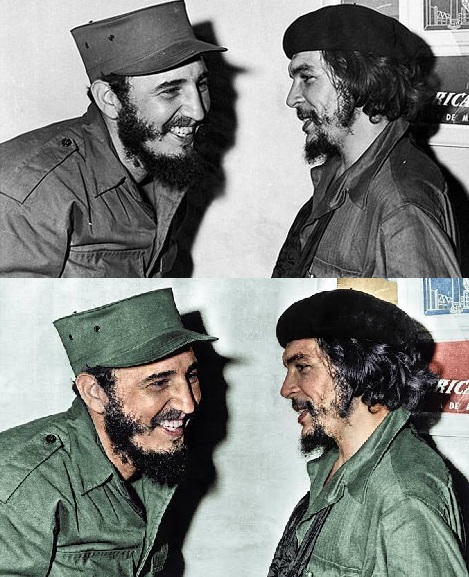 Che Guevara e Fidel Castro