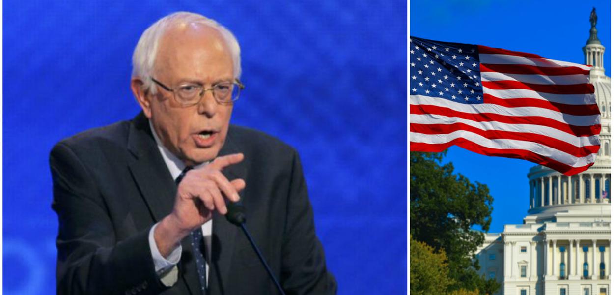 Político mais popular dos Estados Unidos, Bernie Sanders pede anulação do processo de Lula (Foto: Esq.: Reuters) Político mais popular dos Estados Unidos, Bernie Sanders pede anulação do processo de Lula