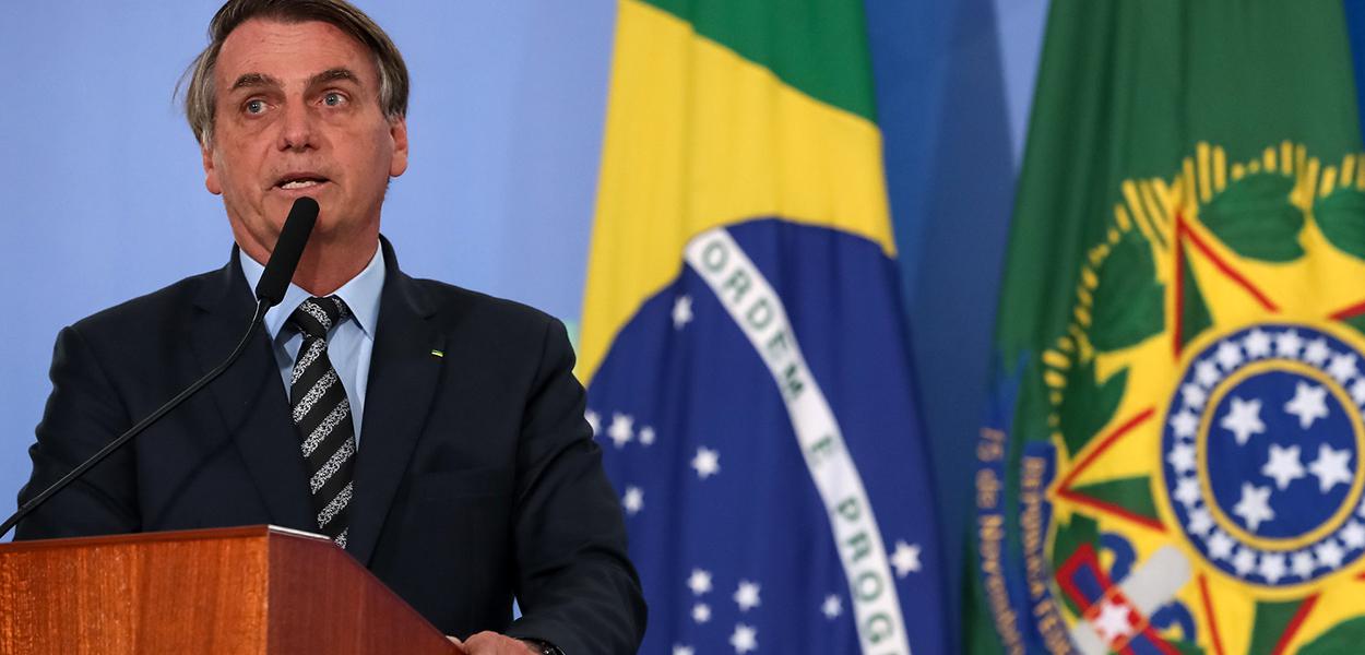 Palavras do Presidente da República, Jair Bolsonaro. (Foto: Marcos Corrêa/PR) Palavras do Presidente da República, Jair Bolsonaro.
