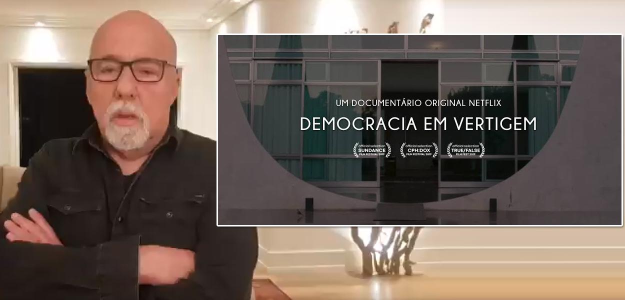 Paulo Coelho fala sobre Democracia em Vertigem (Foto: Reprodução) Paulo Coelho fala sobre Democracia em Vertigem