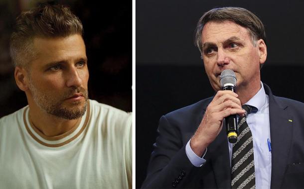 Bruno Gagliasso e Jair Bolsonaro (Foto: Reprodução/Instagram | Isac Nóbrega/PR) Bruno Gagliasso e Jair Bolsonaro